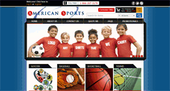 Desktop Screenshot of americansports.com