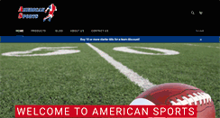 Desktop Screenshot of americansports.co.uk