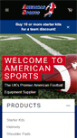 Mobile Screenshot of americansports.co.uk