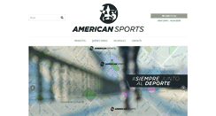Desktop Screenshot of americansports.com.ar